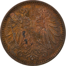 Münze, Österreich, Franz Joseph I, Heller, 1893, SS, Bronze, KM:2800