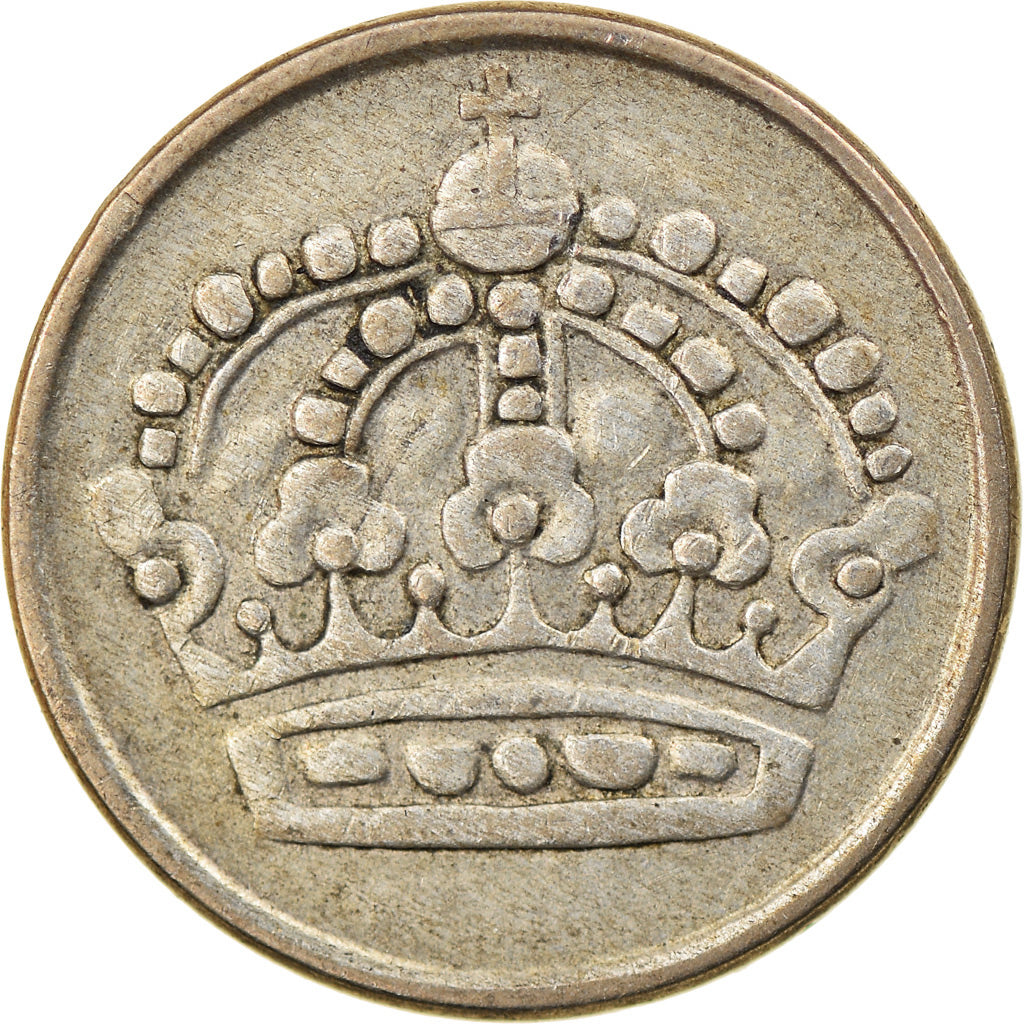 Coin, Sweden, Gustaf VI, 25 Öre, 1952, EF(40-45), Silver, KM:824