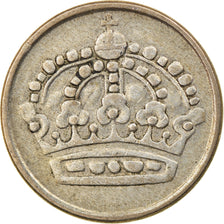Coin, Sweden, Gustaf VI, 25 Öre, 1952, EF(40-45), Silver, KM:824
