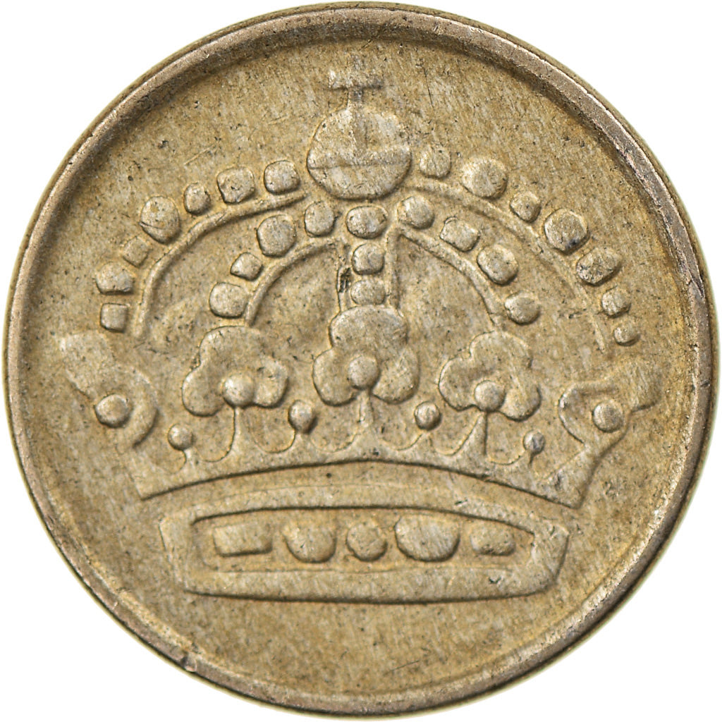 Coin, Sweden, Gustaf VI, 10 Öre, 1960, EF(40-45), Silver, KM:823