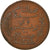 Moeda, Tunísia, Muhammad al-Nasir Bey, 10 Centimes, 1911, Paris, EF(40-45)