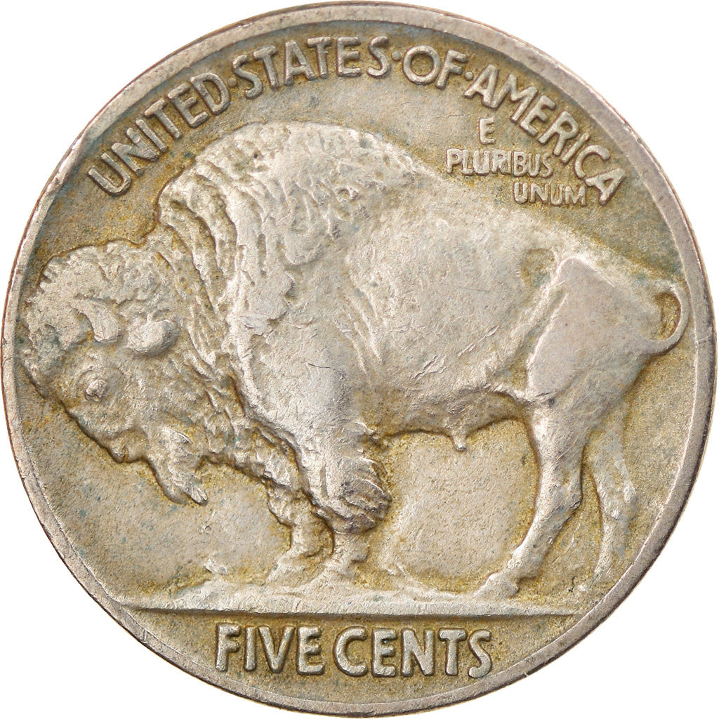 Monnaie, États-Unis, Buffalo Nickel, 5 Cents, 1913, U.S. Mint, Philadelphie