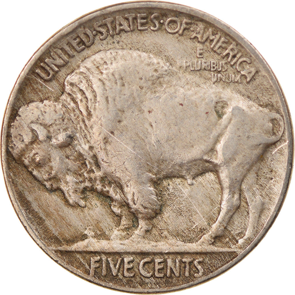 Moneta, Stati Uniti, Buffalo Nickel, 5 Cents, 1919, U.S. Mint, Philadelphia, BB