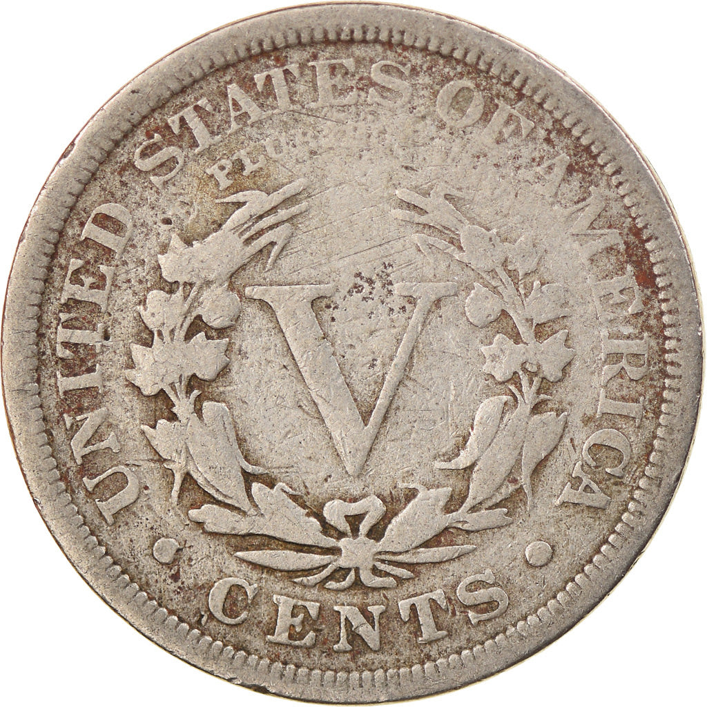 Monnaie, États-Unis, Liberty Nickel, 5 Cents, 1903, U.S. Mint, Philadelphie