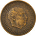 Coin, Spain, Francisco Franco, caudillo, Peseta, 1948, VF(30-35)