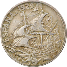 Coin, Spain, Alfonso XIII, 25 Centimos, 1925, Madrid, EF(40-45), Copper-nickel