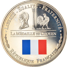 France, Medal, Révolution Française, Médaille du Citoyen, History, MS(65-70)