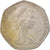 Coin, Great Britain, Elizabeth II, 50 New Pence, 1970, EF(40-45), Copper-nickel