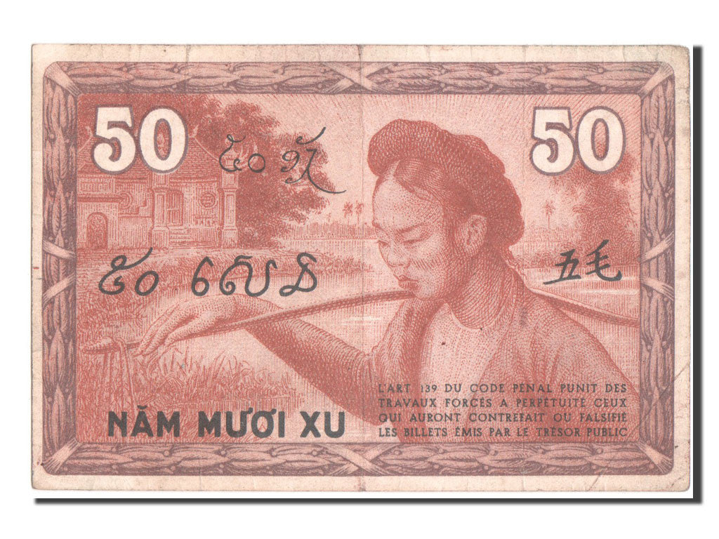 Indocina francese, 50 Cents, 1939, BB