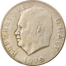 Coin, Haiti, 50 Centimes, 1979, VF(30-35), Copper-Nickel-Zinc, KM:101a