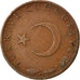 Coin, Turkey, 5 Kurus, 1959, EF(40-45), Bronze, KM:890.1