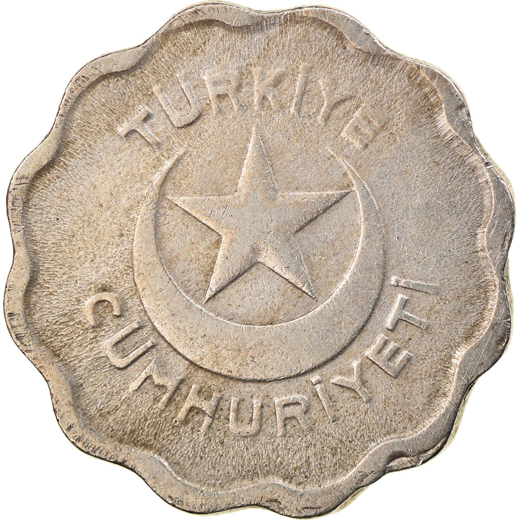 Coin, Turkey, Kurus, 1944, EF(40-45), Copper-nickel, KM:867