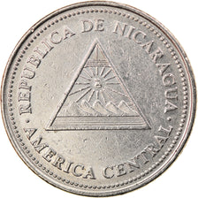 Monnaie, Nicaragua, Cordoba, 1997, TTB, Nickel Clad Steel, KM:89