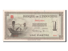 French Indo-China, 1 Piastre, 1945, KM #76a, UNC(63), B06511644