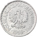 Moneta, Polska, Zloty, 1969, Warsaw, EF(40-45), Aluminium, KM:49.1