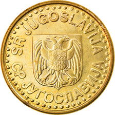 Coin, Yugoslavia, 50 Para, 1999, AU(55-58), Brass, KM:174