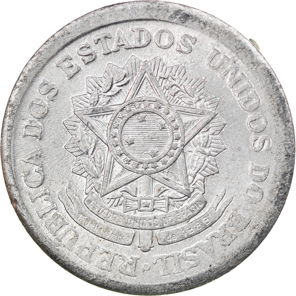 Munten, Brazilië, 50 Centavos, 1958, ZF, Aluminium, KM:569
