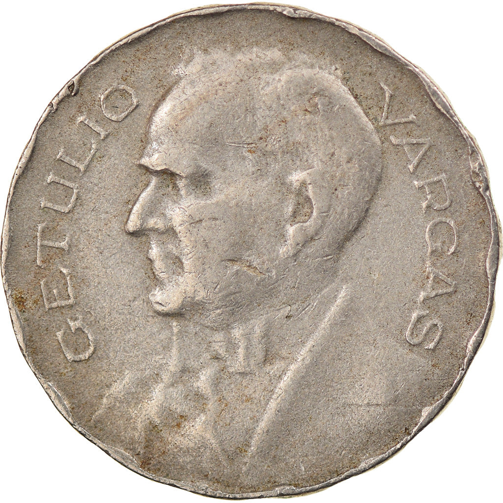 Coin, Brazil, 200 Reis, 1938, EF(40-45), Copper-nickel, KM:545