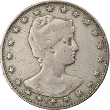 Coin, Brazil, 100 Reis, 1901, EF(40-45), Copper-nickel, KM:503