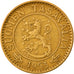 Coin, Finland, 10 Markkaa, 1953, EF(40-45), Aluminum-Bronze, KM:38
