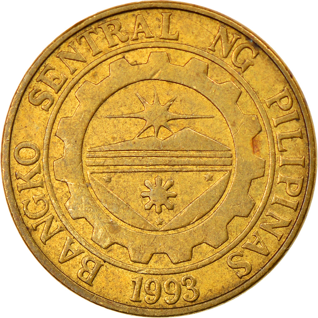 Moneta, Filippine, 25 Sentimos, 2003, BB, Ottone, KM:271
