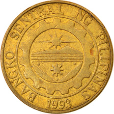 Moneta, Filippine, 25 Sentimos, 2003, BB, Ottone, KM:271