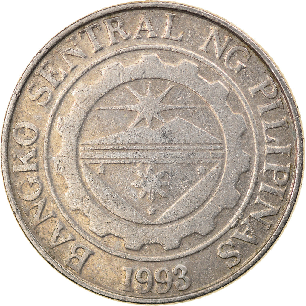 Moneta, Filippine, Piso, 2001, BB, Rame-nichel, KM:269