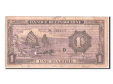 French Indo-China, 1 Piastre, KM #60, VF(20-25), D2828311
