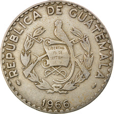 Monnaie, Guatemala, 25 Centavos, 1966, TTB, Copper-nickel, KM:268