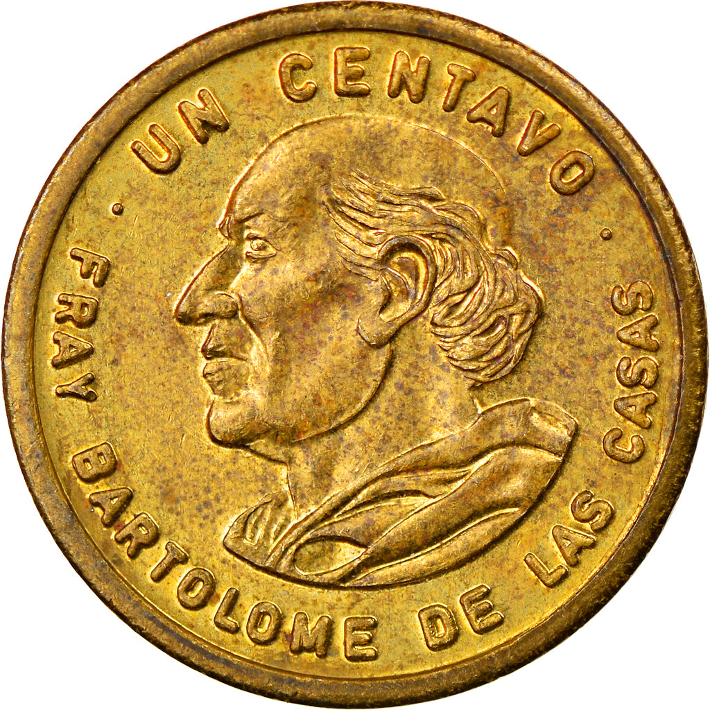 Coin, Guatemala, Centavo, Un, 1995, EF(40-45), Brass, KM:275.5