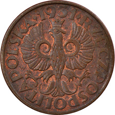 Coin, Poland, 2 Grosze, 1931, Warsaw, EF(40-45), Bronze, KM:9a