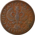 Moeda, Polónia, 5 Groszy, 1928, Warsaw, EF(40-45), Bronze, KM:10a