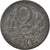 Monnaie, Danemark, Christian X, 2 Öre, 1944, Copenhagen, TTB, Zinc, KM:833a