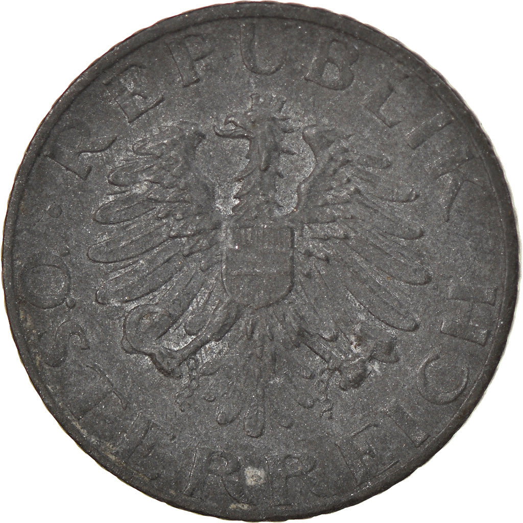 Coin, Austria, 5 Groschen, 1967, EF(40-45), Zinc, KM:2875