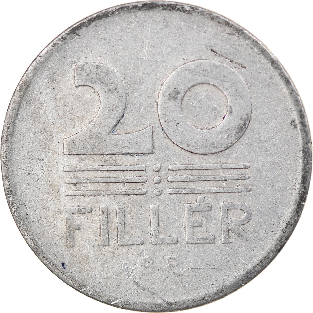 Münze, Ungarn, 20 Fillér, 1953, Budapest, SS, Aluminium, KM:550