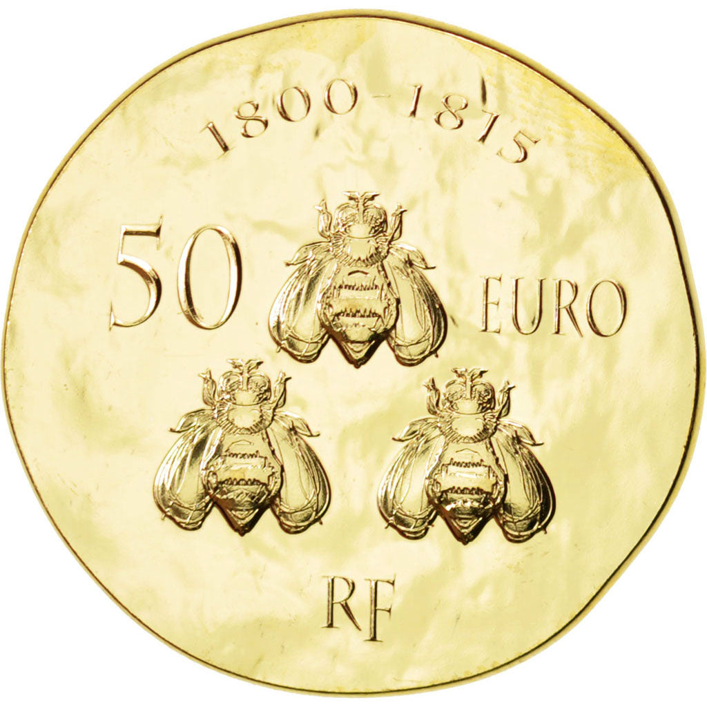 France, 50 Euro, 2014, MS(65-70), Gold, 8.45