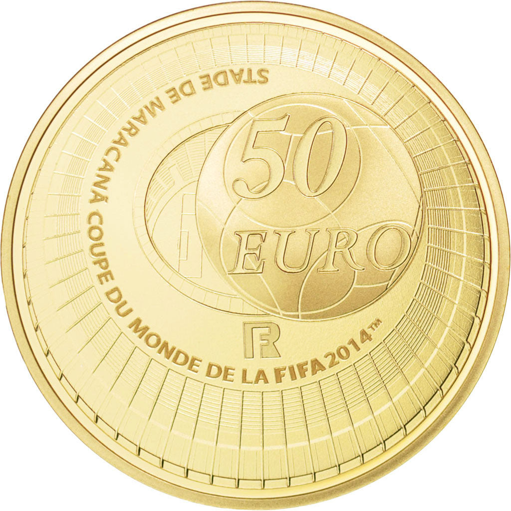 Coin, France, 50 Euro, 2014, MS(65-70), Gold