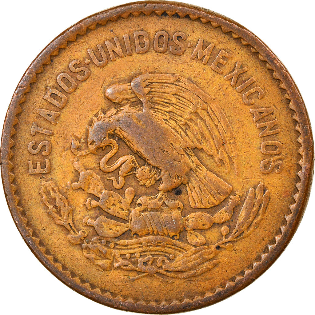 Monnaie, Mexique, 5 Centavos, 1945, Mexico City, TTB, Bronze, KM:424