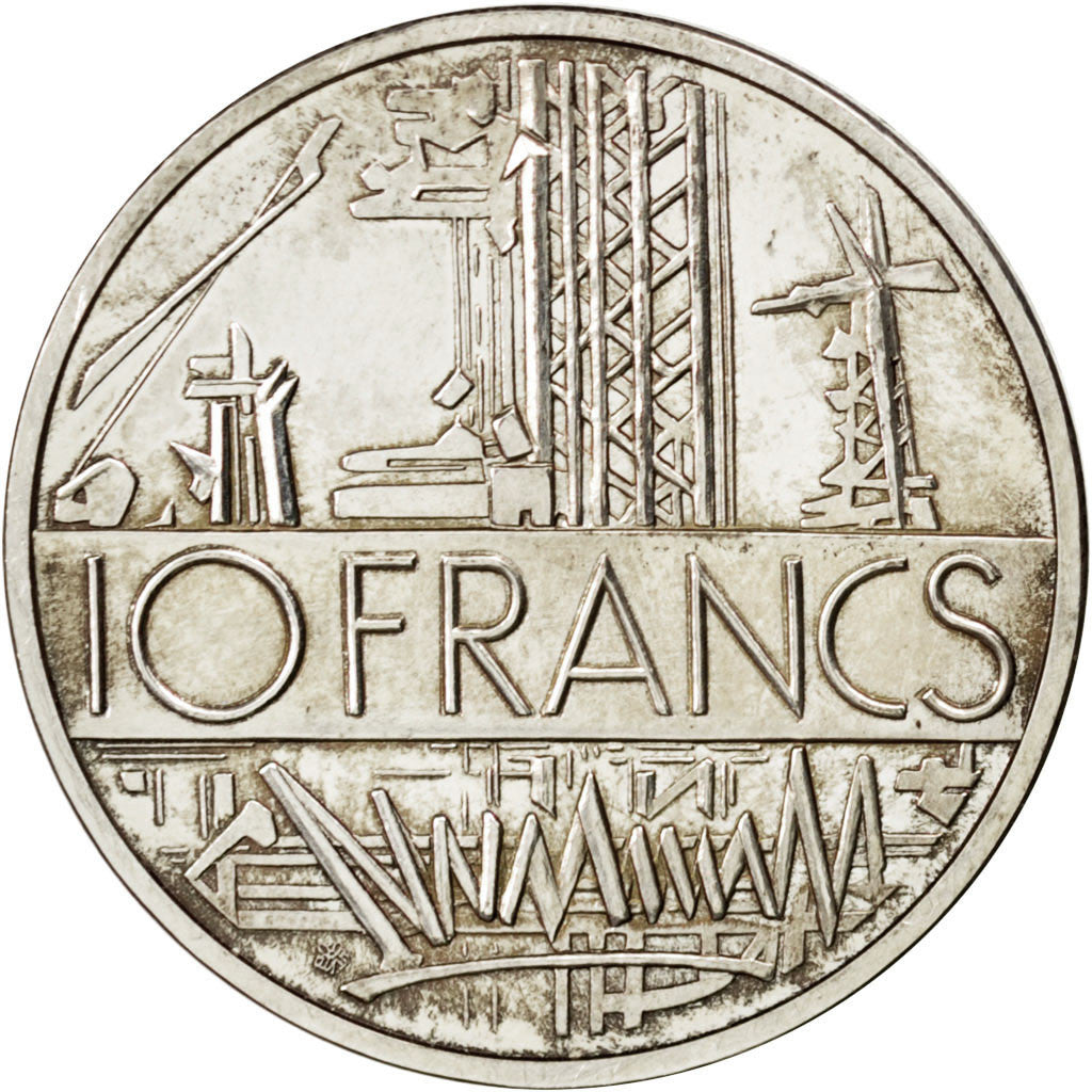Coin, France, 10 Francs, 1976, AU(55-58), Silver, KM:P561, Gadoury:186.P2