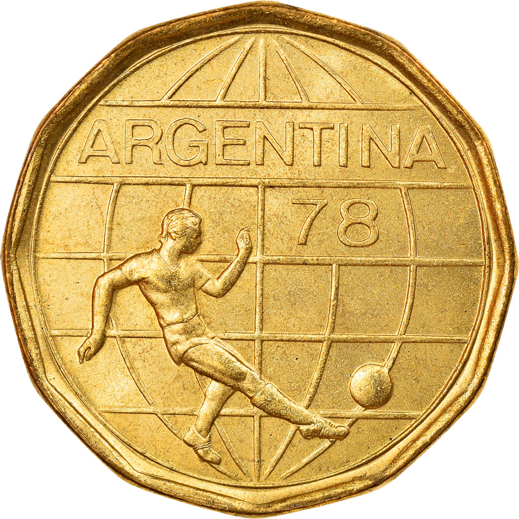 Coin, Argentina, 50 Pesos, 1978, AU(55-58), Aluminum-Bronze, KM:76