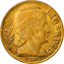 Coin, Argentina, 5 Centavos, 1946, EF(40-45), Aluminum-Bronze, KM:40