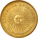 Coin, Argentina, Peso, 1975, EF(40-45), Aluminum-Bronze, KM:69