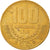 Coin, Costa Rica, 100 Colones, 2000, EF(40-45), Brass, KM:240
