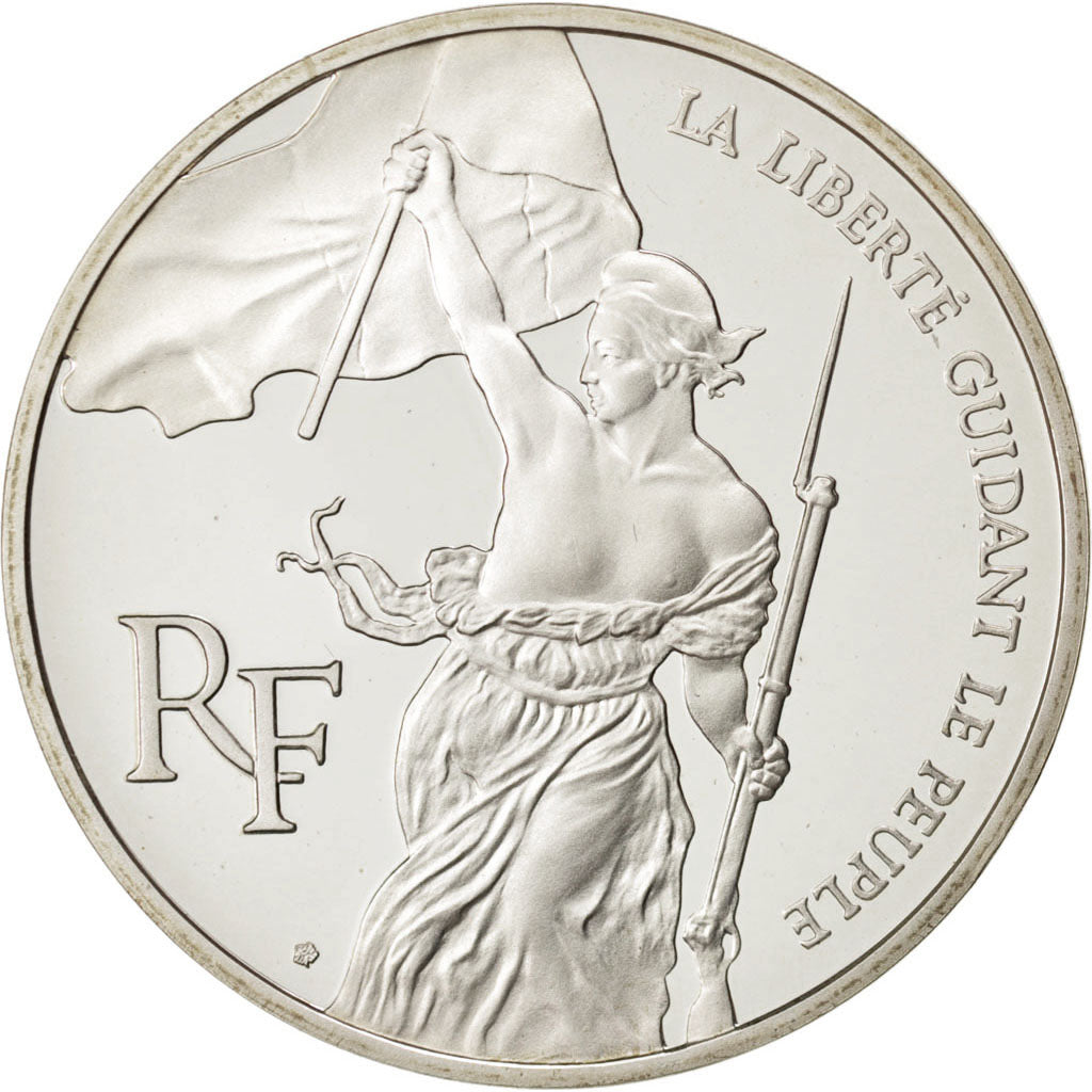 FRANCE, 100 Francs, 1993, KM #1023, MS(65-70), Silver, 22.20
