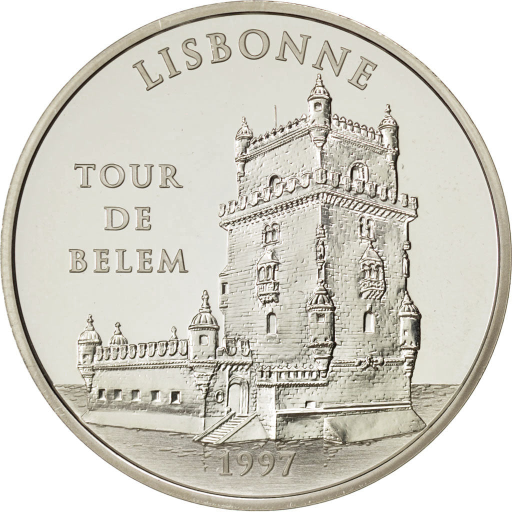FRANCE, 100 Francs-15 Euro, 1997, KM #1174, MS(65-70), Silver, 22.20