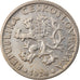 Coin, Czechoslovakia, Koruna, 1924, EF(40-45), Copper-nickel, KM:4