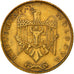 Coin, Moldova, 50 Bani, 1997, EF(40-45), Brass Clad Steel, KM:10