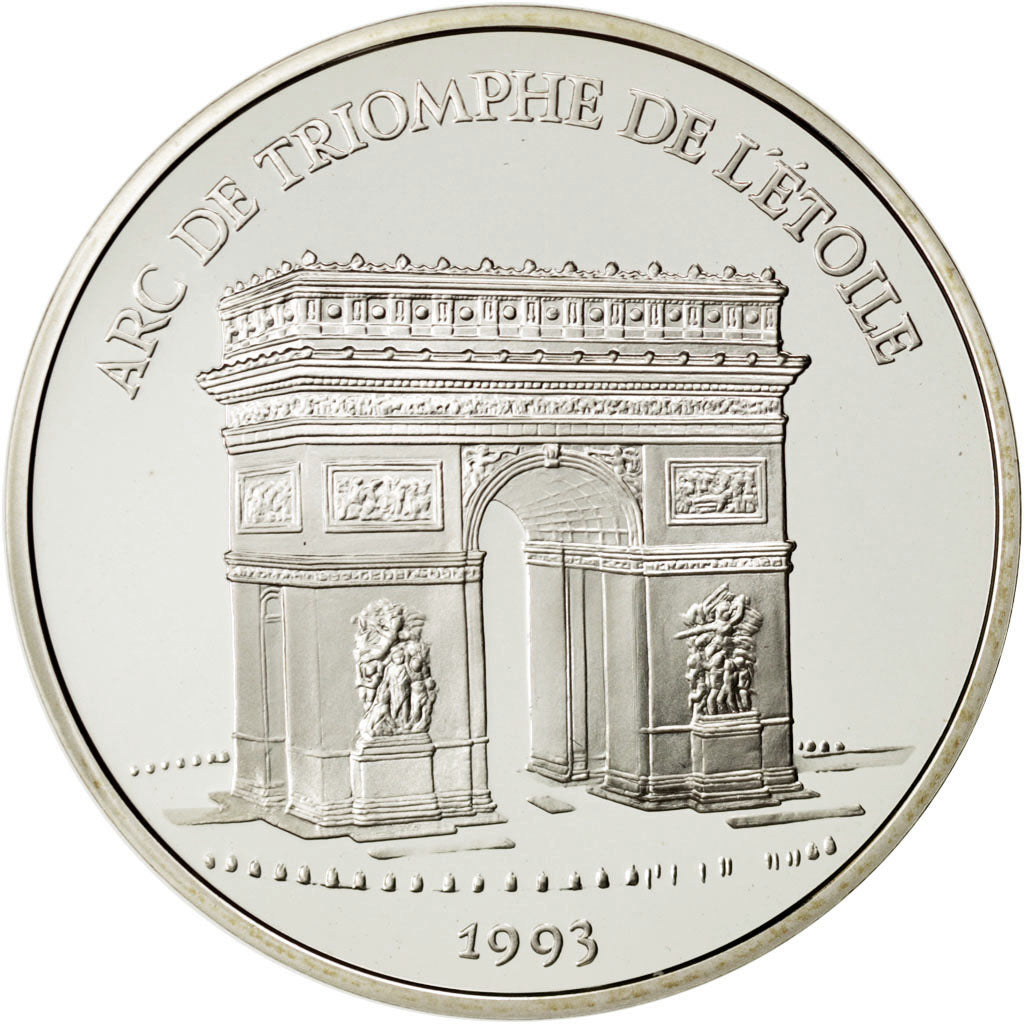 FRANCE, 100 Francs, 1993, KM #1031, MS(65-70), Silver, 22.20