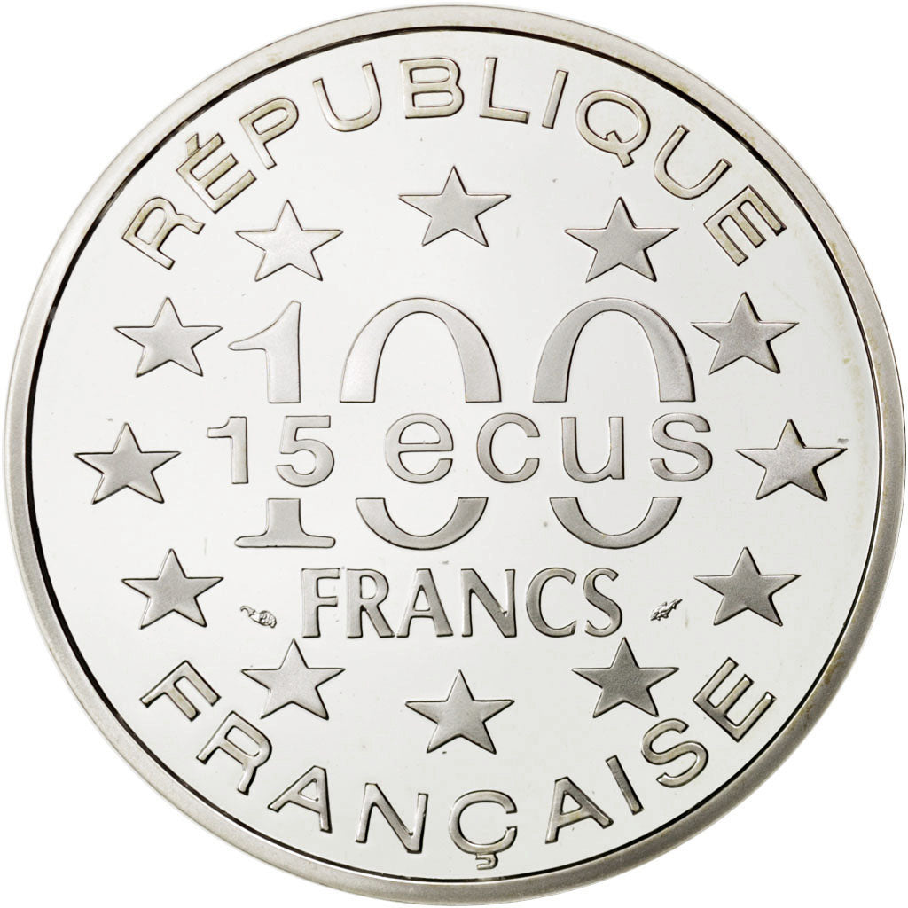 FRANCE, 100 Francs, 1993, KM #1031, MS(65-70), Silver, 22.20