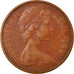 Moneta, Fiji, Elizabeth II, 2 Cents, 1969, EF(40-45), Bronze, KM:28